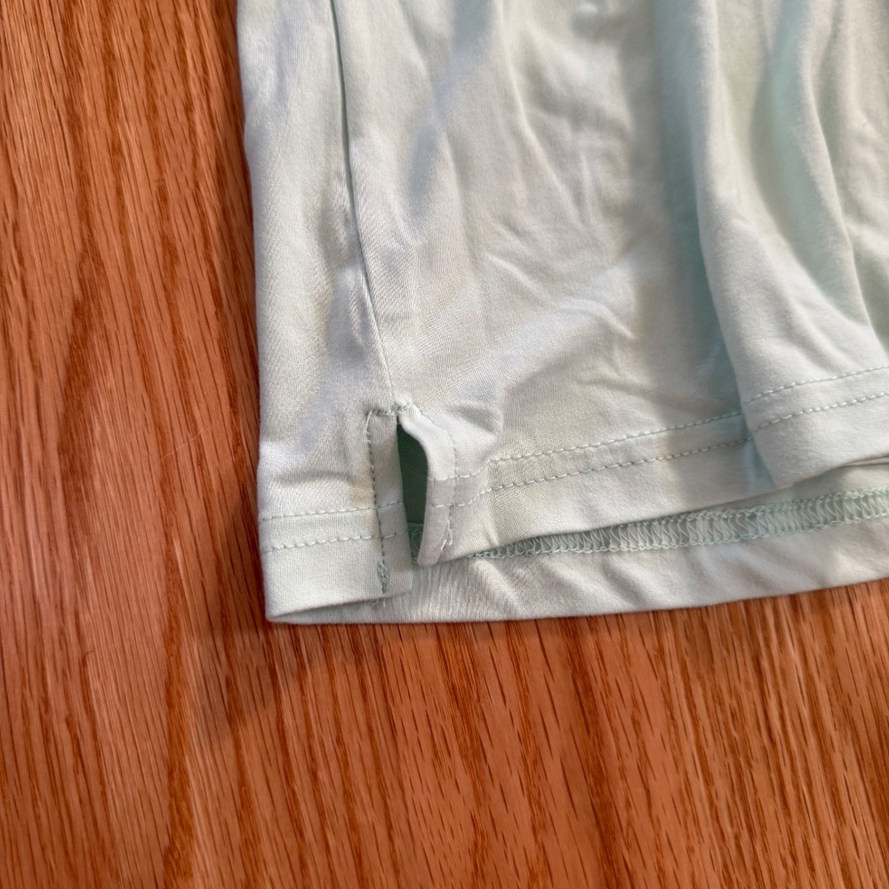 Life Is Good Women’s Mint Green Camping Short Sleeve Sleep Shirt - Picture 5 of 9